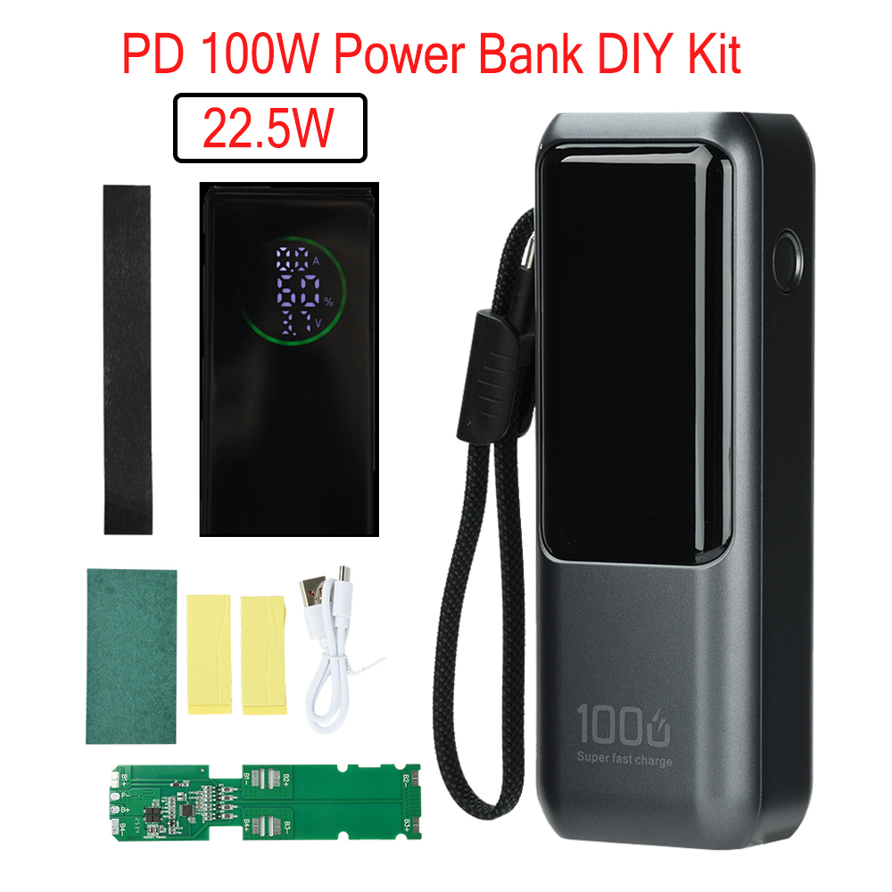 PD 100W Fast Charging Power Ba - огляд і ціна Electronics Project Kit