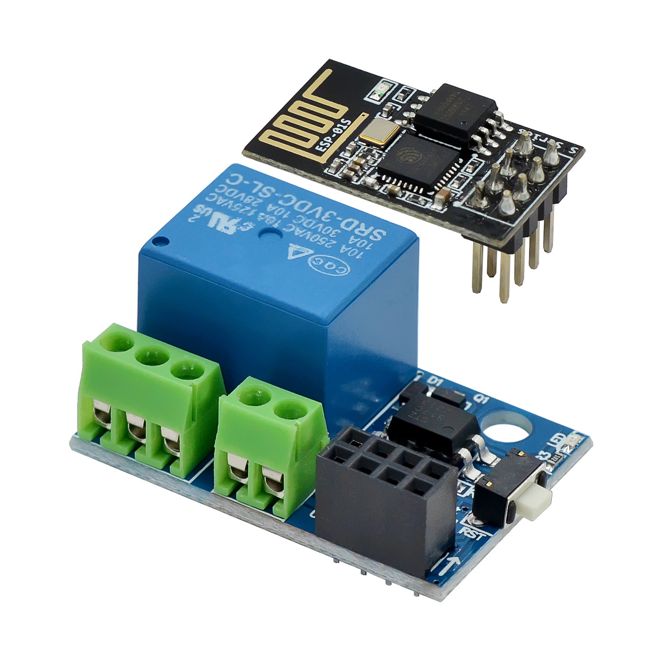 ESP-01S WiFi Relay Module 5V 1 - огляд і ціна Esp32 Smart Home Kit