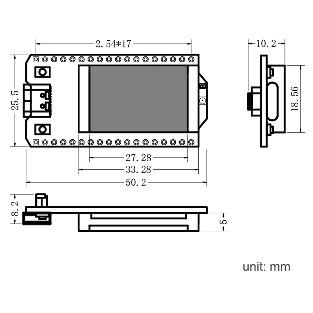 2 Sets LoRa32 V3 ESP32-S3 WiFi - огляд і ціна Esp32 Smart Home Kit
