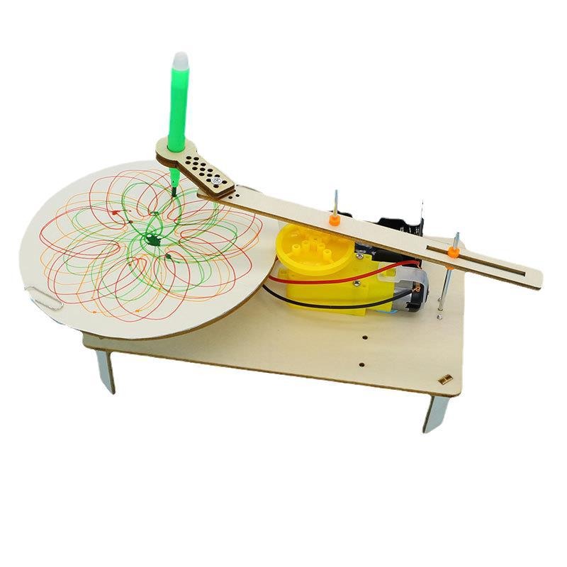 1-3Pcs DIY Wooden Electric Plo - огляд і ціна Stem Robotics Kit