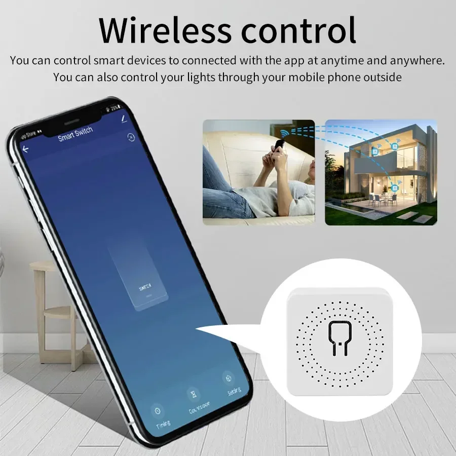16A 20A Smart WiFi Wireless Li - огляд і ціна Smart Light Switch Wifi