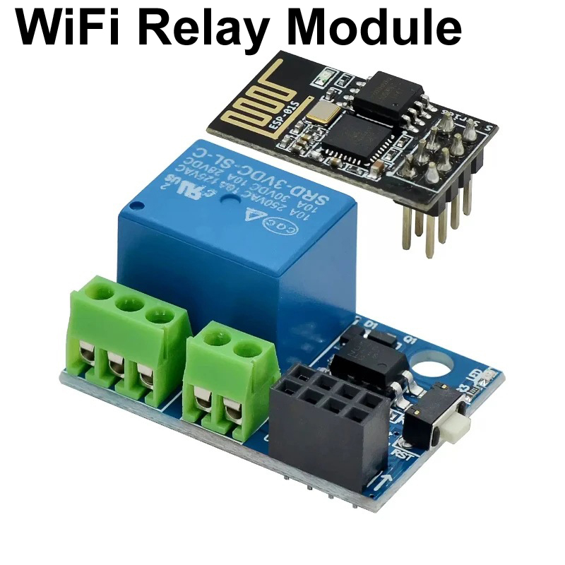 New ESP8266 ESP-01 ESP-01S 5V  - огляд і ціна Esp8266 Relay Module