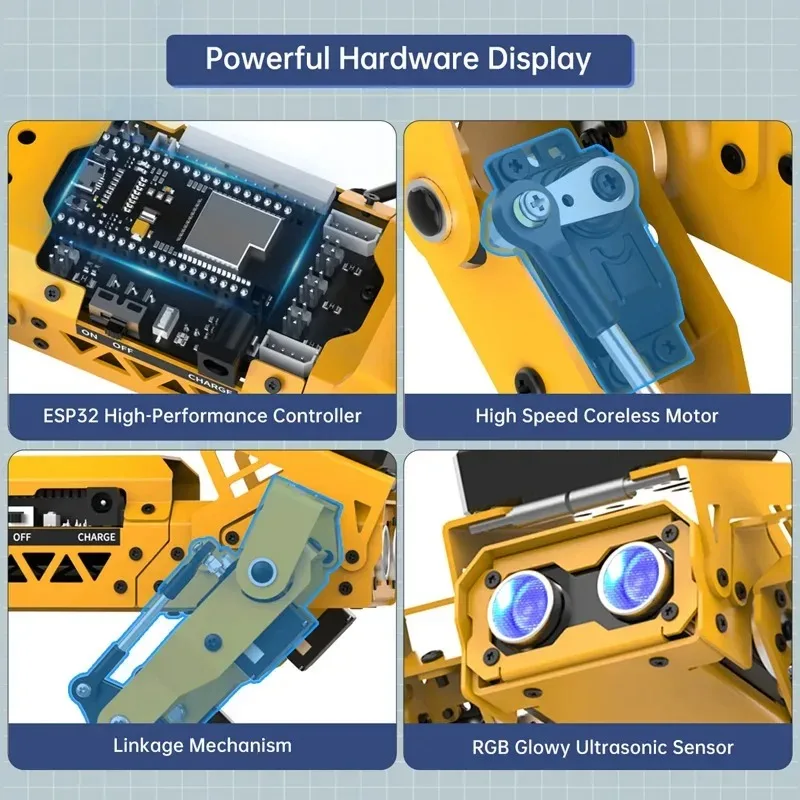 Hiwonder MechDog AI Robot Dog  - огляд і ціна Sensor Kit Arduino