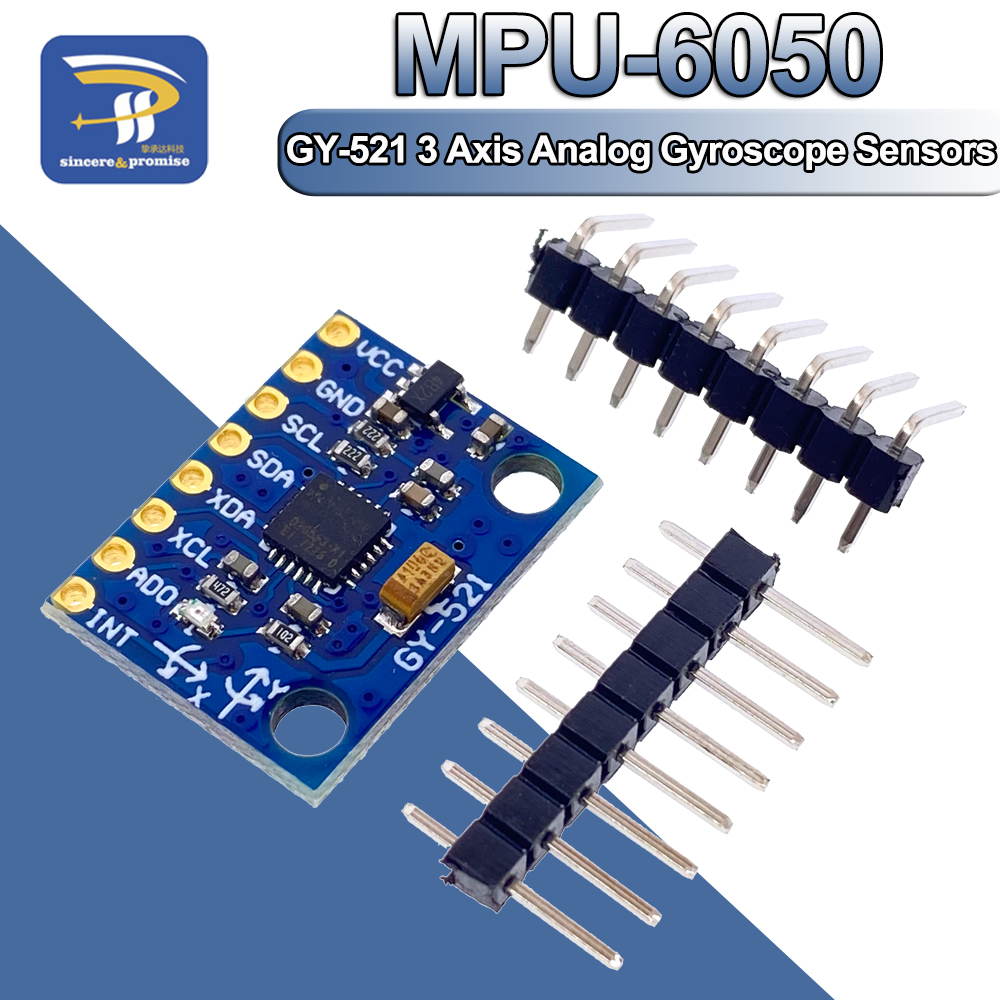 1Set IIC I2C GY-521 MPU-6050 M - огляд і ціна Sensor Kit Arduino